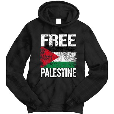 Free Palestine Tie Dye Hoodie