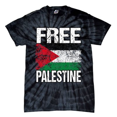 Free Palestine Tie-Dye T-Shirt