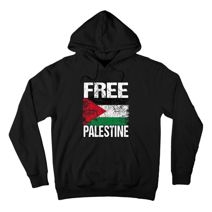 Free Palestine Tall Hoodie