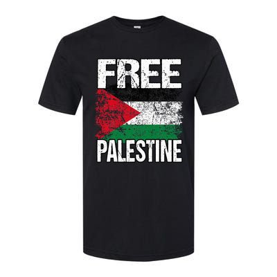 Free Palestine Softstyle CVC T-Shirt