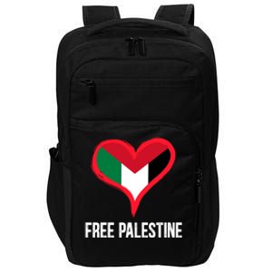 Free Palestine Free Palestine Flag Support Ghaza Peace Great Gift Impact Tech Backpack