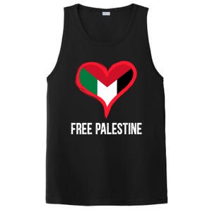 Free Palestine Free Palestine Flag Support Ghaza Peace Great Gift PosiCharge Competitor Tank