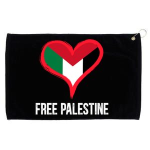 Free Palestine Free Palestine Flag Support Ghaza Peace Great Gift Grommeted Golf Towel