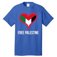 Free Palestine Free Palestine Flag Support Ghaza Peace Great Gift Tall T-Shirt