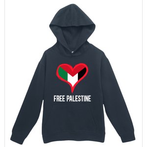 Free Palestine Free Palestine Flag Support Ghaza Peace Great Gift Urban Pullover Hoodie