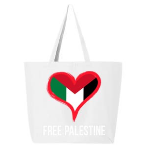 Free Palestine Free Palestine Flag Support Ghaza Peace Great Gift 25L Jumbo Tote