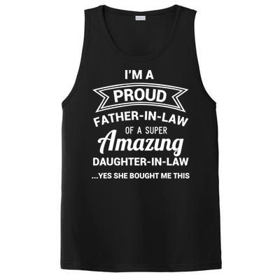 Funny Proud Father In Law Gift Dad Fathers Day Gift PosiCharge Competitor Tank