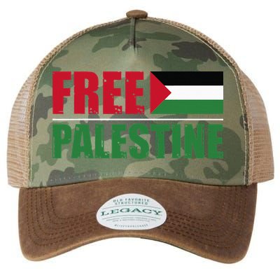 Free Palestine Legacy Tie Dye Trucker Hat
