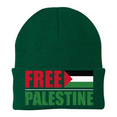 Free Palestine Knit Cap Winter Beanie