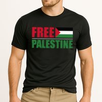 Free Palestine Cooling Performance Crew T-Shirt