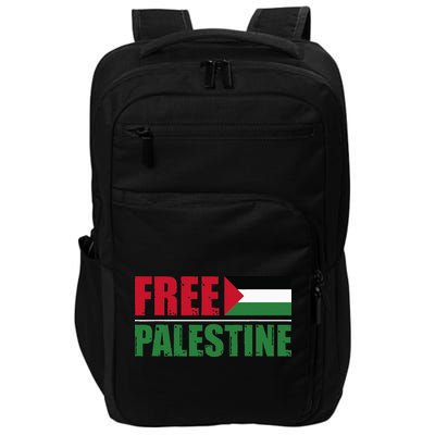 Free Palestine Impact Tech Backpack
