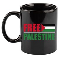 Free Palestine 11oz C Handle Ceramic Mug
