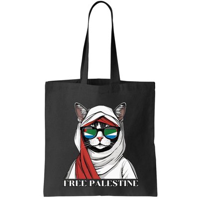 Free Palestine Flag Palestinian Cat Bag
