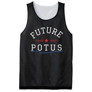 Future Potus Funny President Mesh Reversible Basketball Jersey Tank