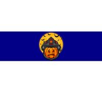 Firefighter Pumpkin Firefighter Halloween Fire Halloween Gift Bumper Sticker