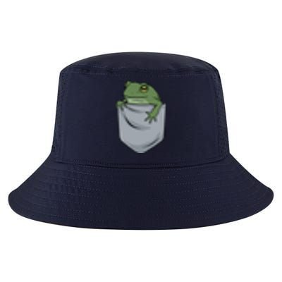 Frog Pocket For A Frog Fan Funny Cool Comfort Performance Bucket Hat