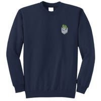 Frog Pocket For A Frog Fan Funny Tall Sweatshirt