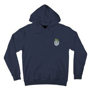 Frog Pocket For A Frog Fan Funny Tall Hoodie