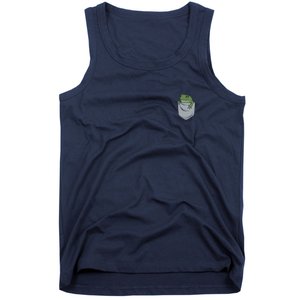 Frog Pocket For A Frog Fan Funny Tank Top