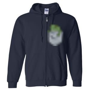 Frog Pocket For A Frog Fan Funny Full Zip Hoodie