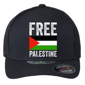 Free Palestine Flexfit Unipanel Trucker Cap