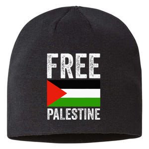 Free Palestine Sustainable Beanie