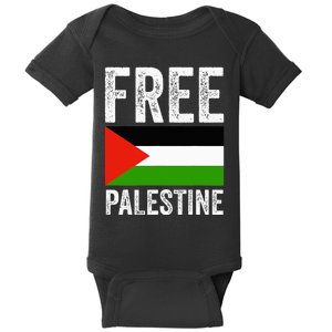 Free Palestine Baby Bodysuit