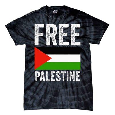 Free Palestine Tie-Dye T-Shirt