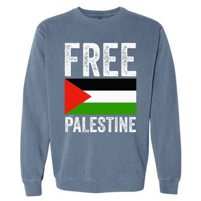 Free Palestine Garment-Dyed Sweatshirt