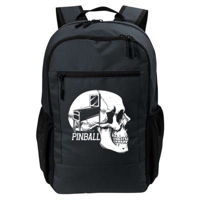 Funny Pinball Fan Skeleton Gaming Gamer Gift Daily Commute Backpack