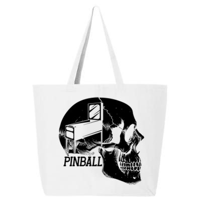 Funny Pinball Fan Skeleton Gaming Gamer Gift 25L Jumbo Tote