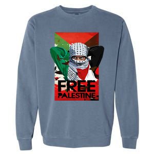 Free Palestine Garment-Dyed Sweatshirt