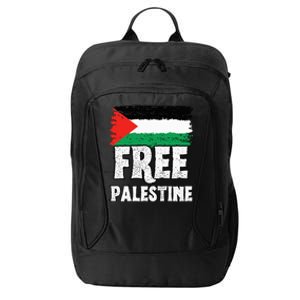 Free Palestine Flag City Backpack