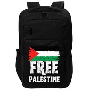 Free Palestine Flag Impact Tech Backpack