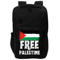 Free Palestine Flag Impact Tech Backpack