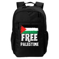 Free Palestine Flag Daily Commute Backpack