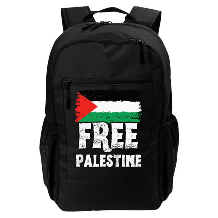 Free Palestine Flag Daily Commute Backpack