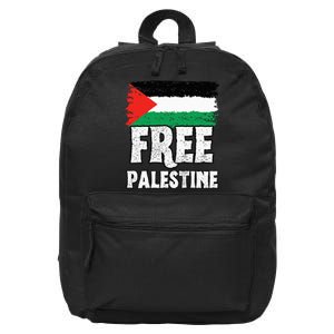 Free Palestine Flag 16 in Basic Backpack