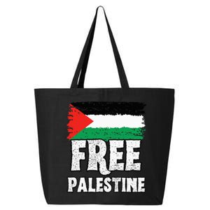 Free Palestine Flag 25L Jumbo Tote