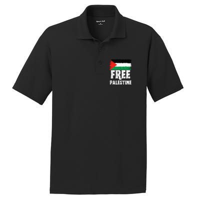 Free Palestine Flag PosiCharge RacerMesh Polo