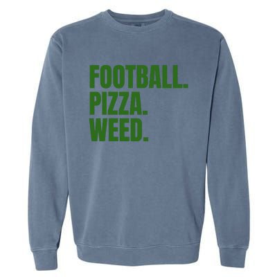 Football Pizza Garment-Dyed Sweatshirt