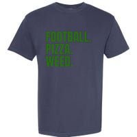 Football Pizza Garment-Dyed Heavyweight T-Shirt