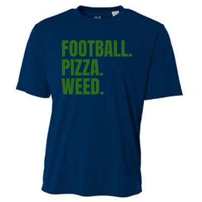 Football Pizza Cooling Performance Crew T-Shirt