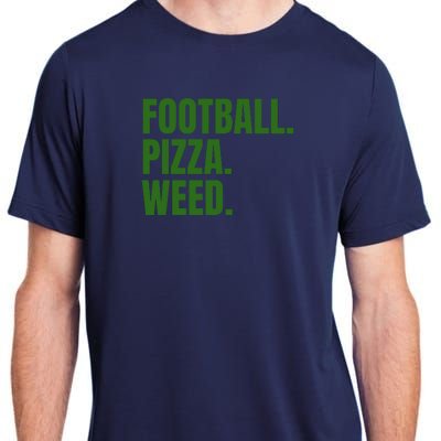 Football Pizza Adult ChromaSoft Performance T-Shirt