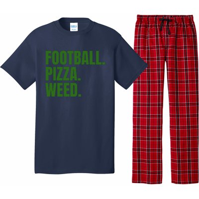 Football Pizza Pajama Set