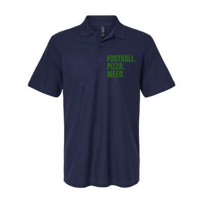 Football Pizza Softstyle Adult Sport Polo