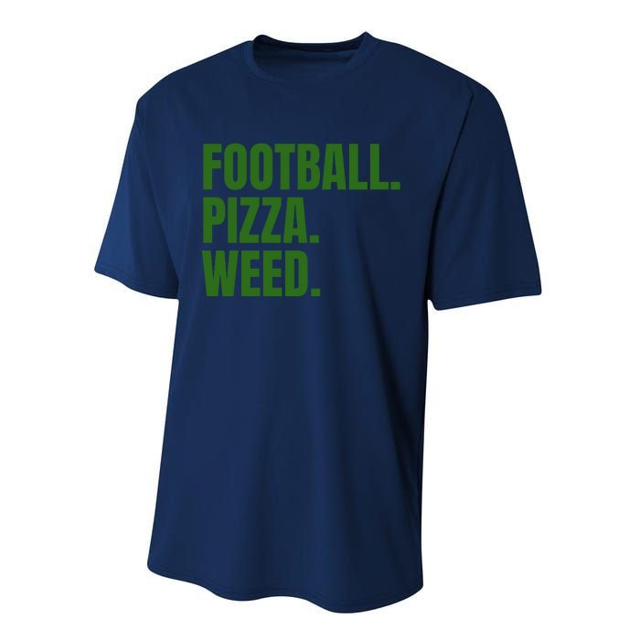 Football Pizza Performance Sprint T-Shirt