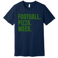 Football Pizza Premium T-Shirt