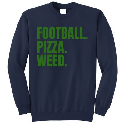 Football Pizza Tall Sweatshirt