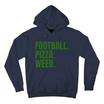 Football Pizza Tall Hoodie